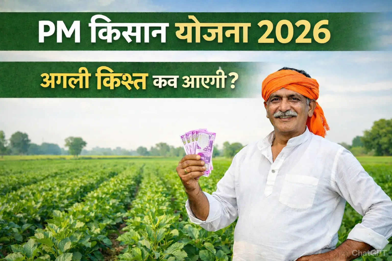 PM Kisan Yojana 2026 में बड़ी अपडेट: ₹2000 की अगली किस्त कब आएगी? ऐसे चेक करें स्टेटस